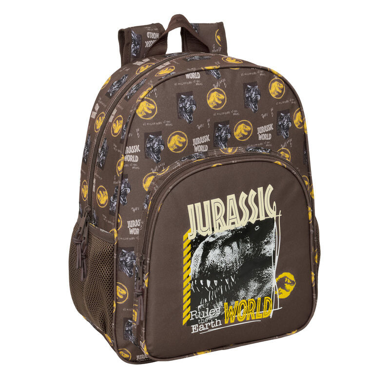 Mochila Escolar Jurassic World 42cm Adaptável