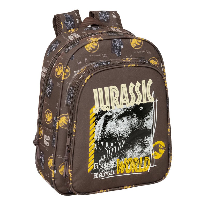 Mochila Pré-Escolar Jurassic World 33cm Adaptável