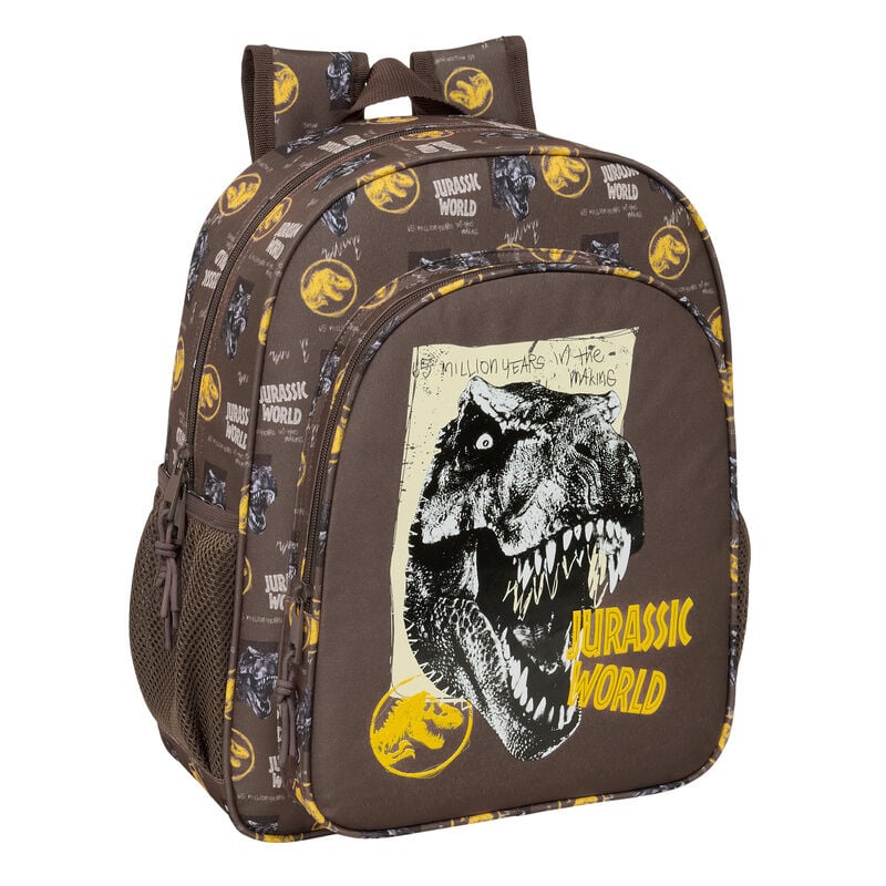 Mochila Escolar Jurassic World 38cm Adaptável