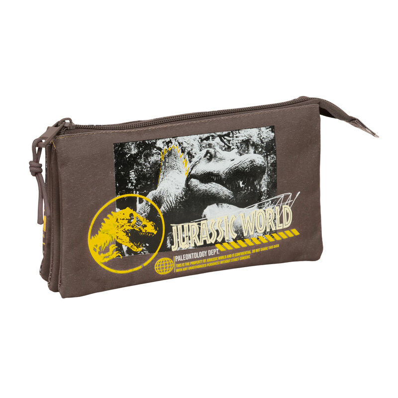 Estojo Triplo Jurassic World