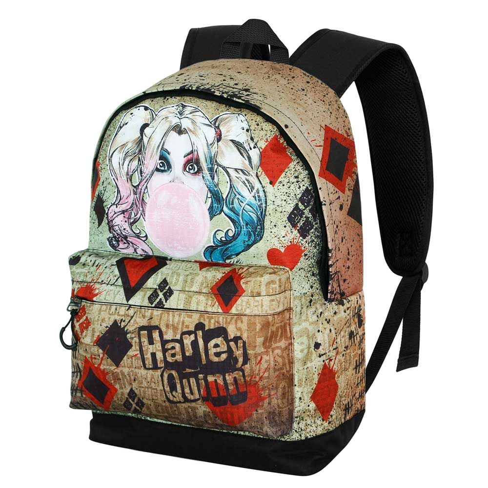 Mochila Escolar Harley Quinn DC Comics Mad Love 41cm