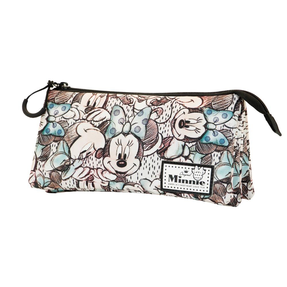 Estojo Triplo Minnie Disney Drawing