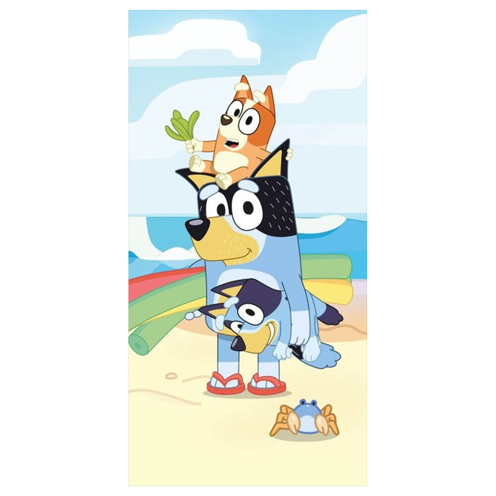 Toalha de Praia Microfibra Bluey