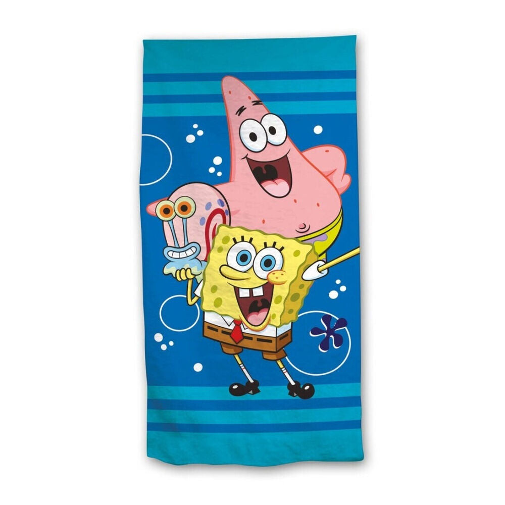 Toalha de Praia Microfibra Sponge Bob