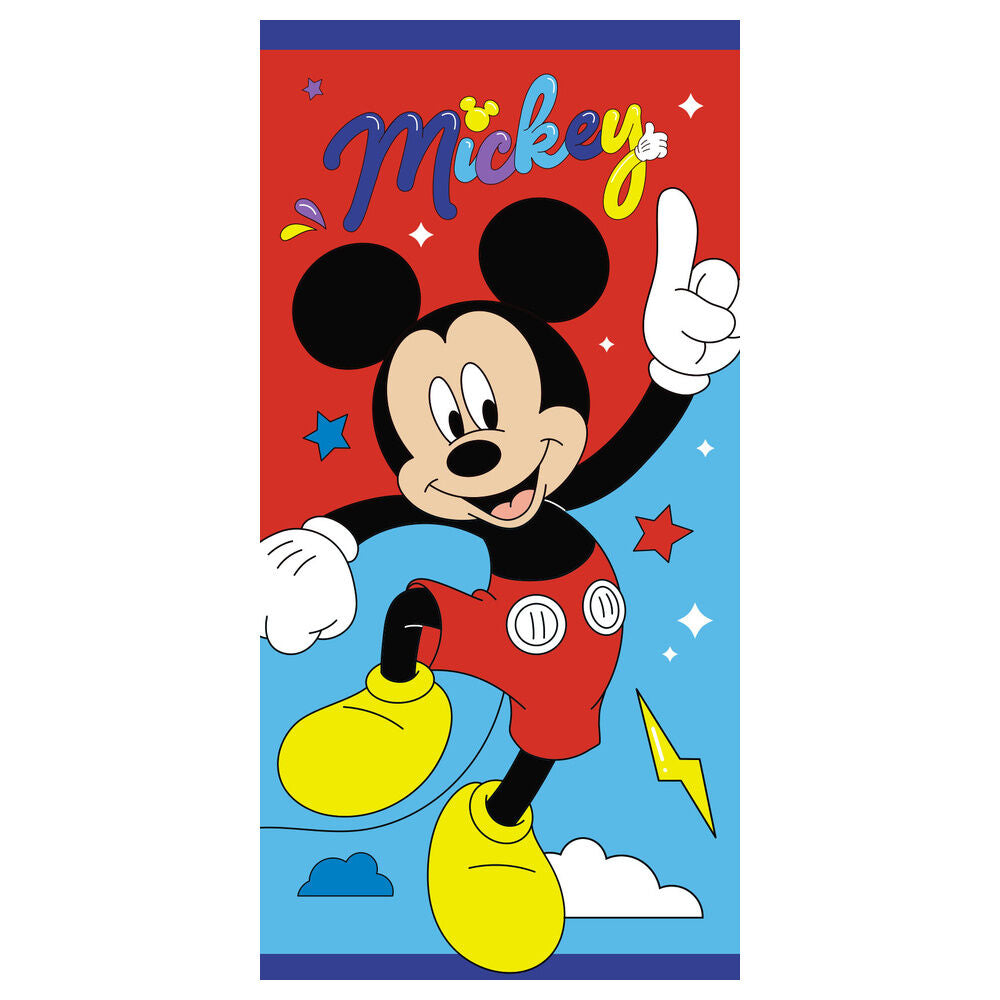 Toalha de Praia Microfibra Mickey Disney
