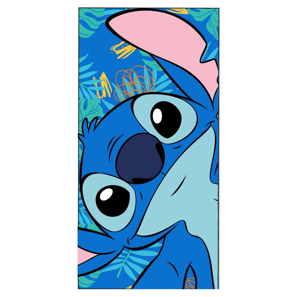 Toalha de Praia Microfibra Stitch Disney