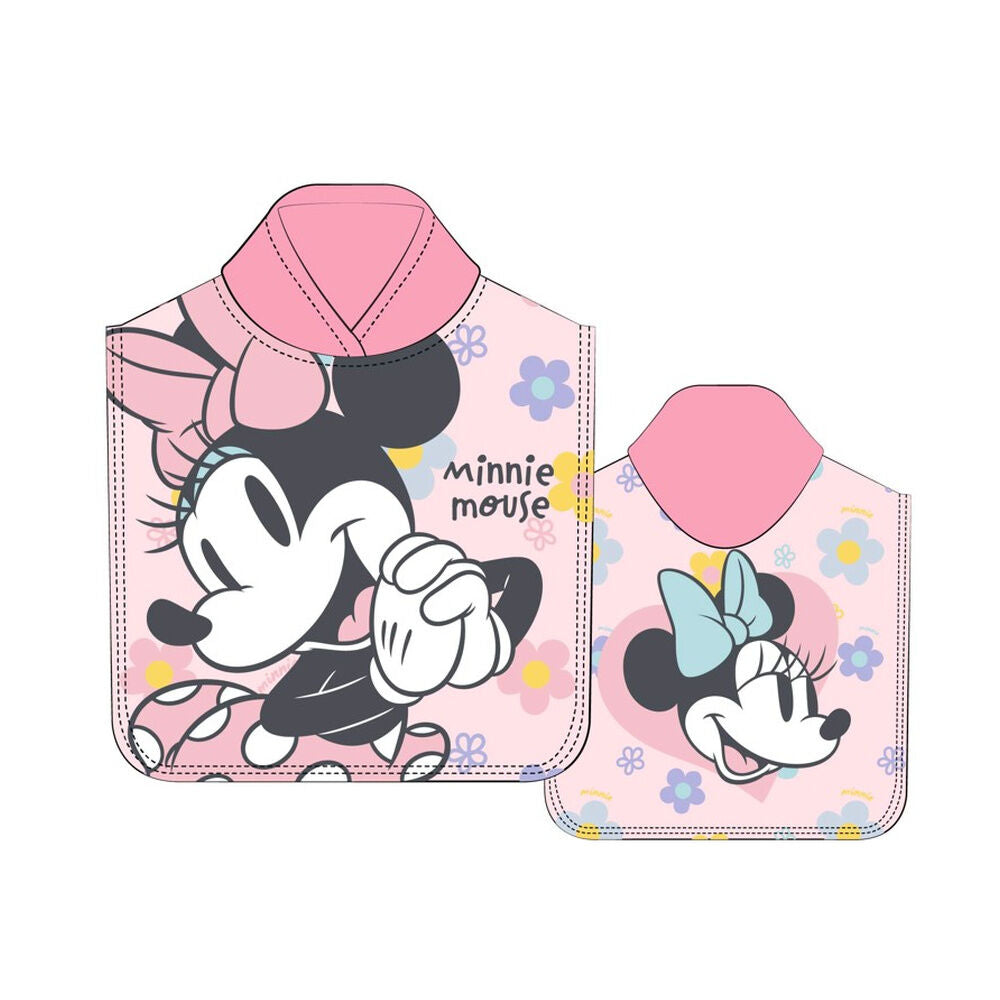 Poncho de Praia Microfibra Minnie Disney