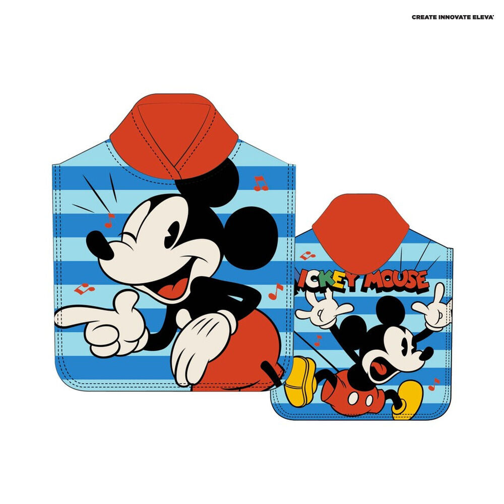 Poncho de Praia Microfibra Mickey Disney