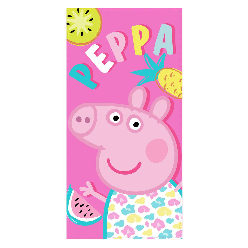 Toalha de Praia Microfibra Peppa Pig