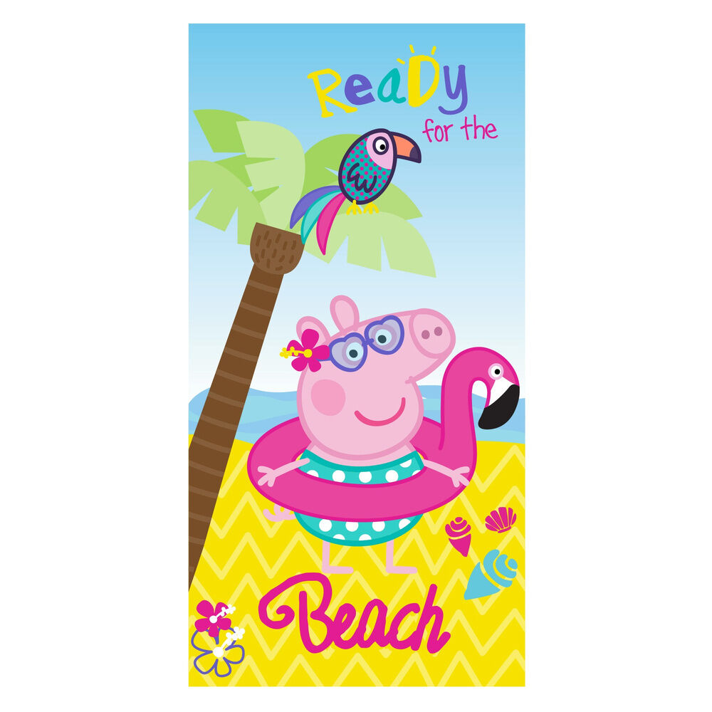 Toalha de Praia Microfibra Peppa Pig