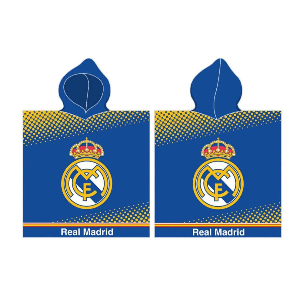 Poncho de Praia Algodão Real Madrid