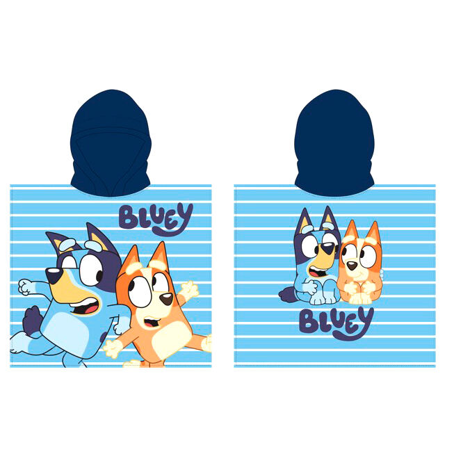 Poncho de Praia Microfibra Bluey