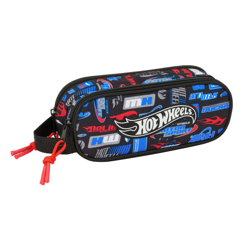 Estojo Duplo Hot Wheels