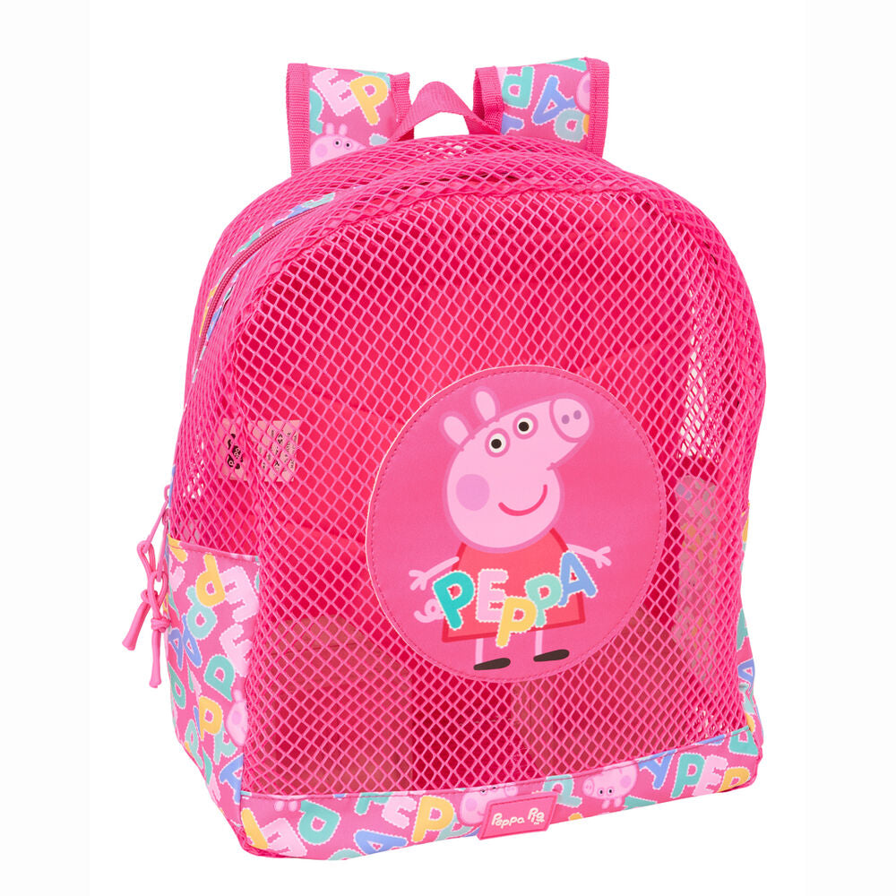 Mochila de Praia Anti-Areia Peppa Pig 30cm