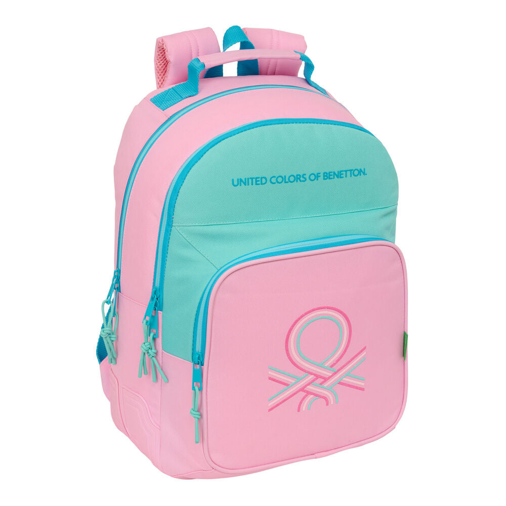 Mochila Escolar Dolce Benetton 42cm Adaptável