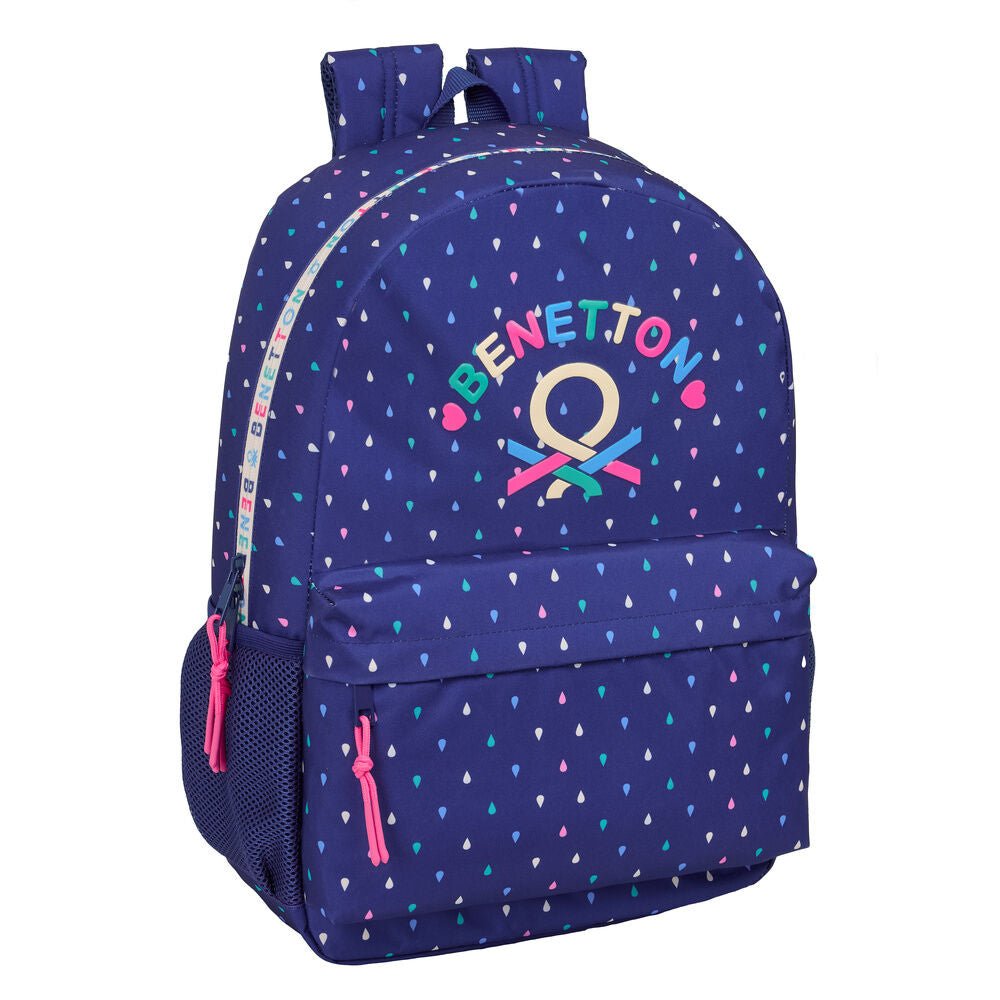 Mochila Escolar Drop Benetton 46cm Adaptável
