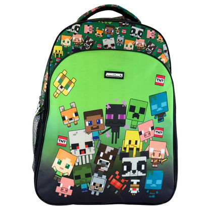 Mochila Escolar Characters Minecraft 42cm