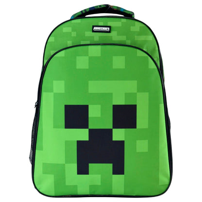Mochila Escolar Face Minecraft 42cm