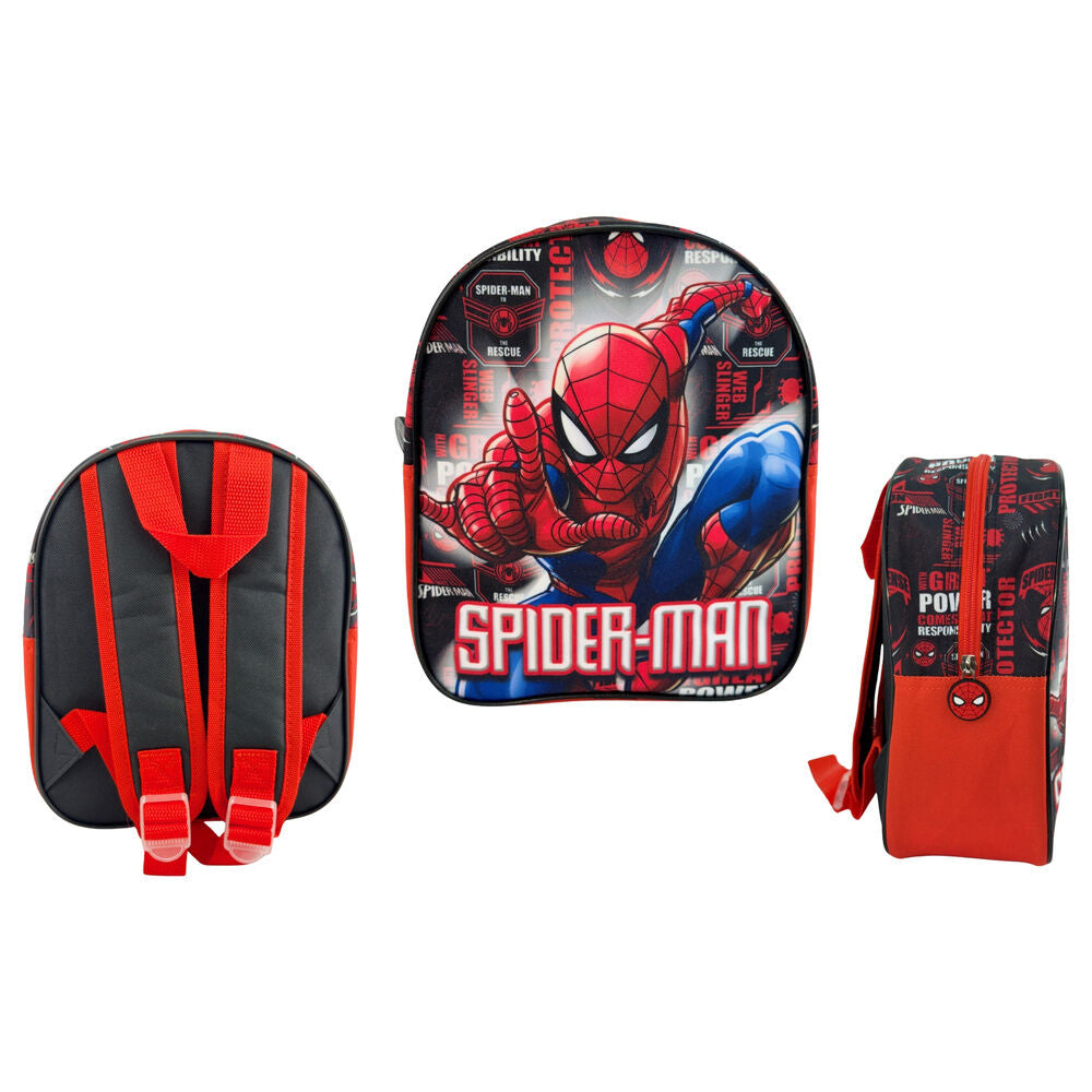 Mochila Creche Hero Spiderman Marvel 26cm