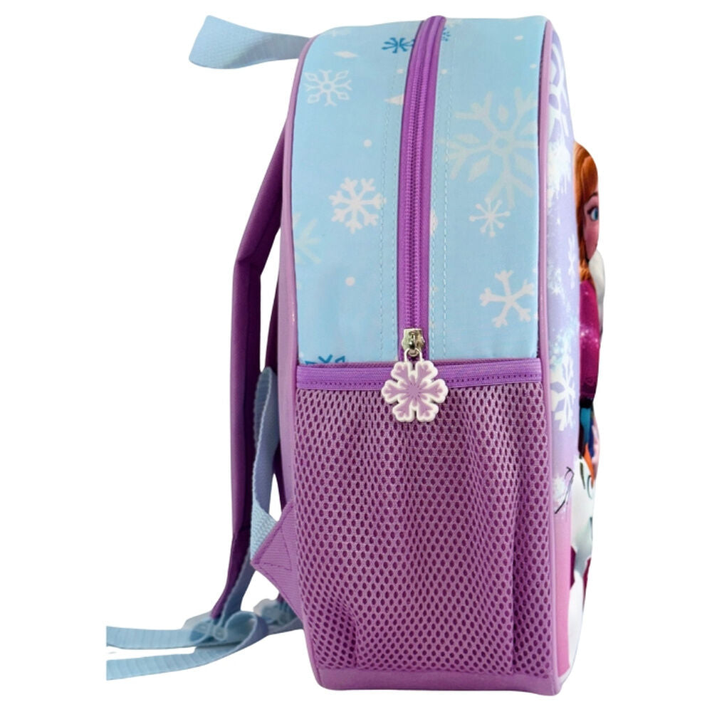 Mochila Pré-Escolar 3D Frozen Disney 30cm