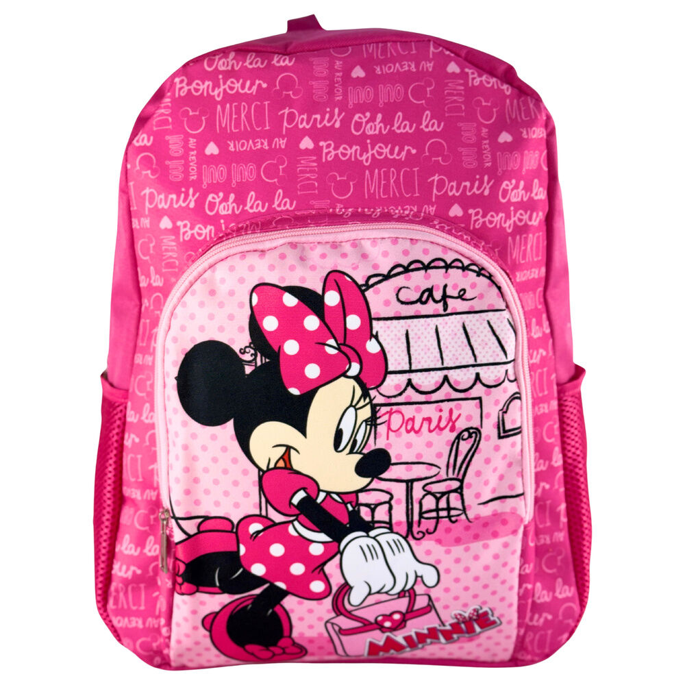 Mochila Escolar Paris Minnie Disney 40cm