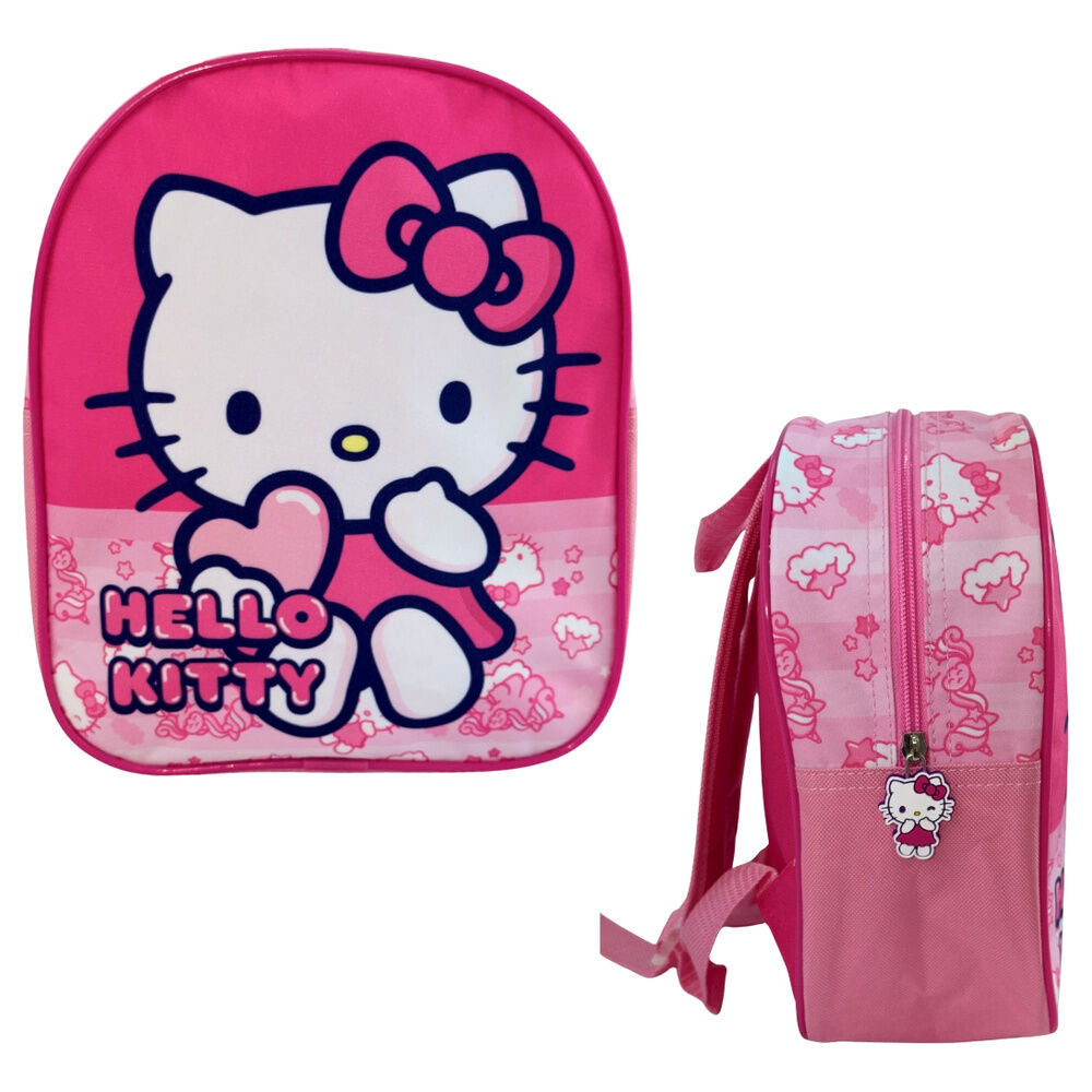 Mochila Pré-Escolar Hello Kitty 30cm