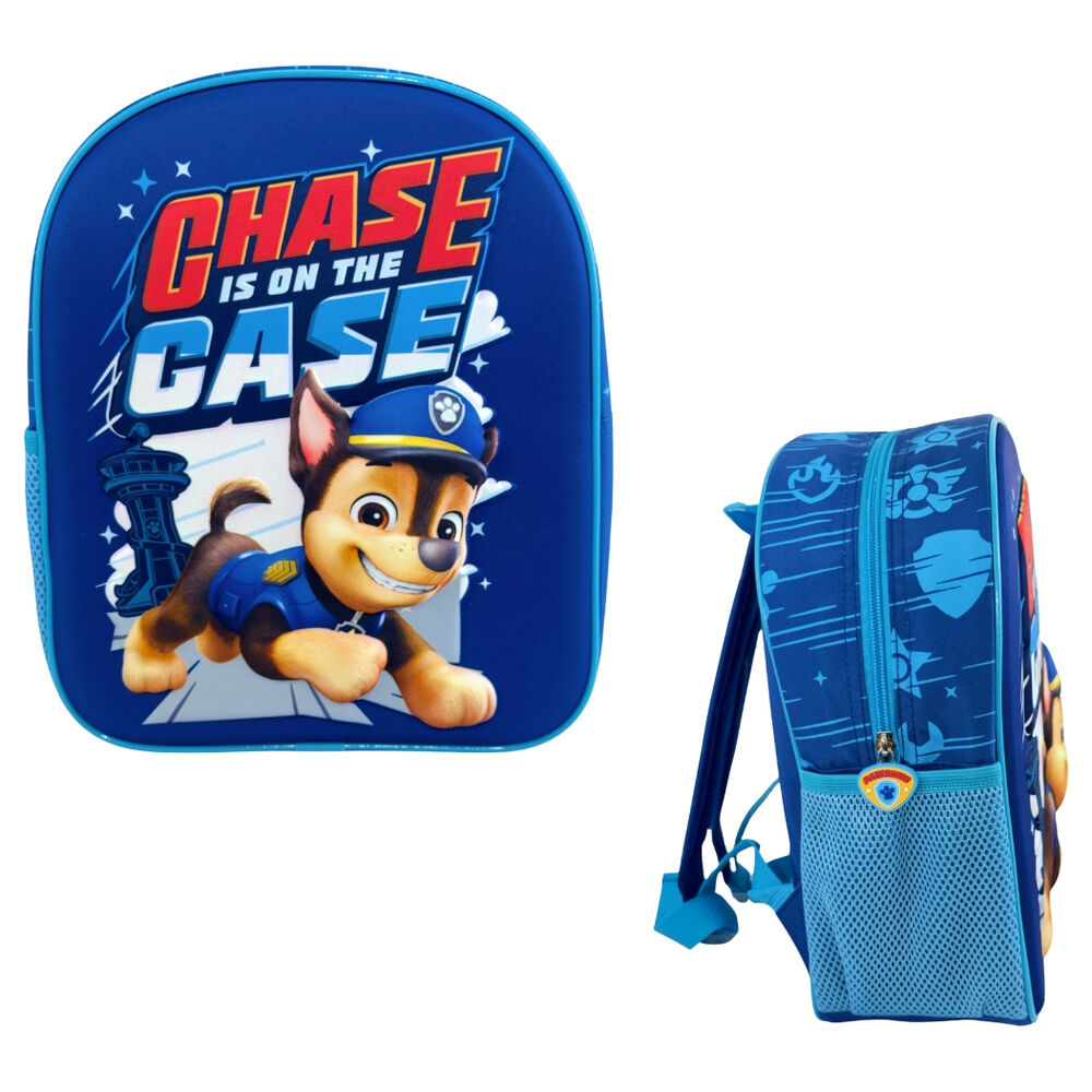 Mochila Pré-Escolar 3D Patrulha Pata 30cm