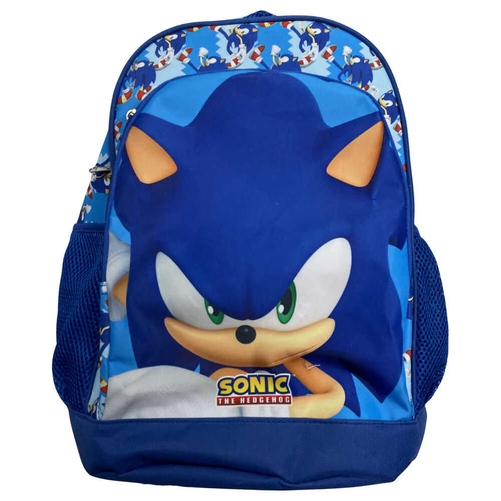 Mochila Escolar Sonic the Hedgehog 42cm