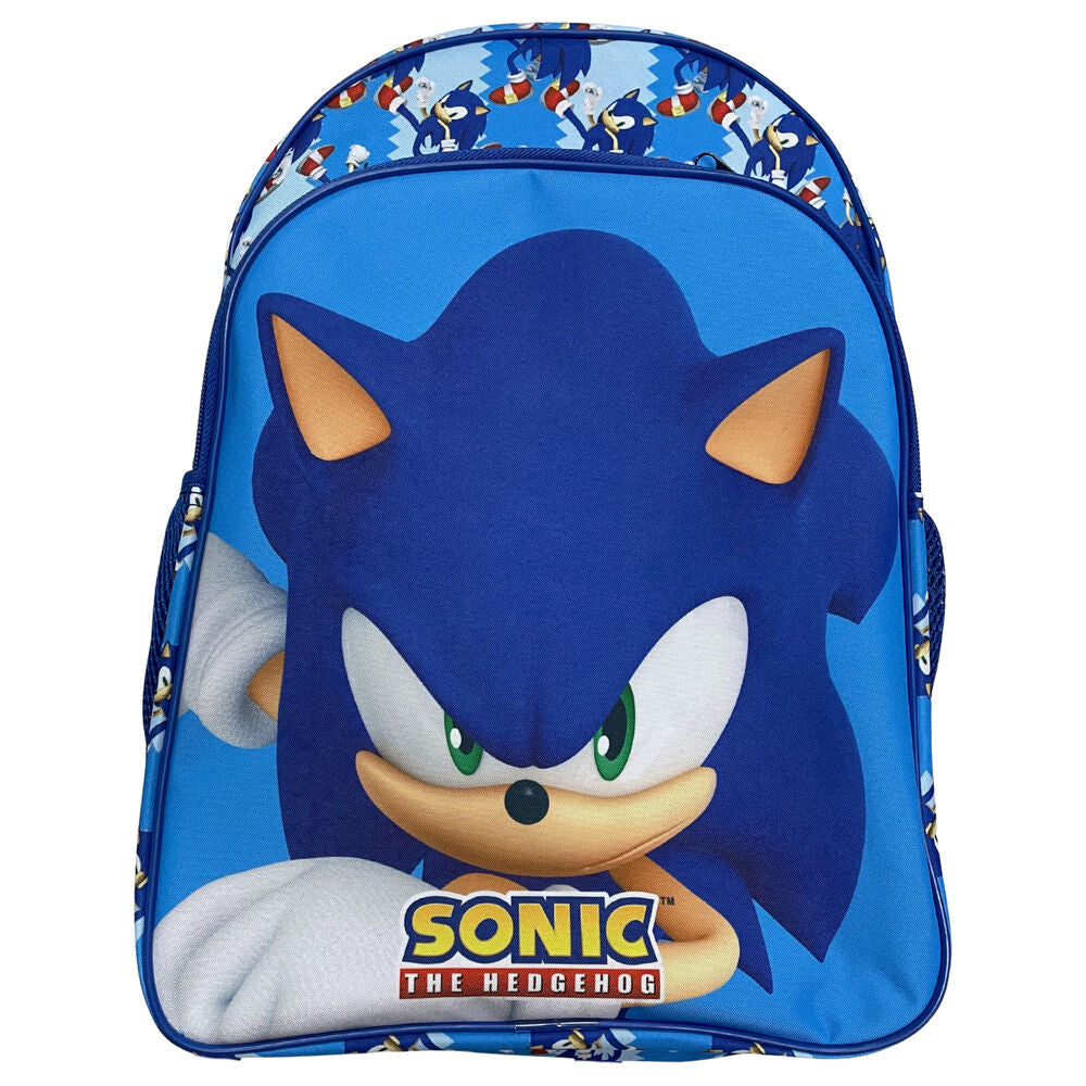 Mochila Escolar Sonic the Hedgehog 40cm
