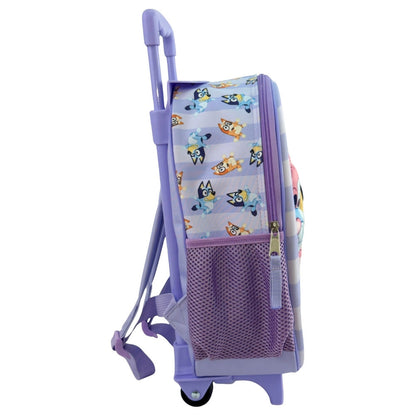 Mochila Pré-Escolar Trolley 3D Puppy Bluey 32cm