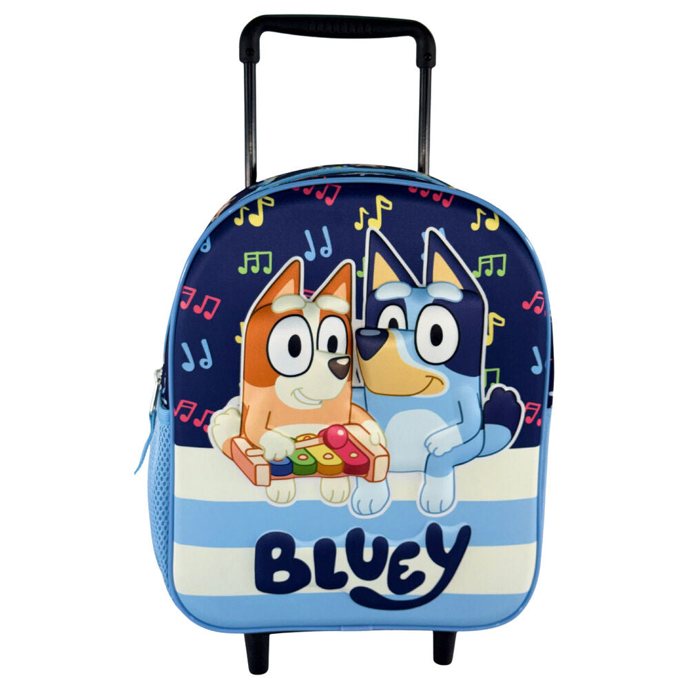 Mochila Pré-Escolar Trolley 3D Dreams Bluey 32cm