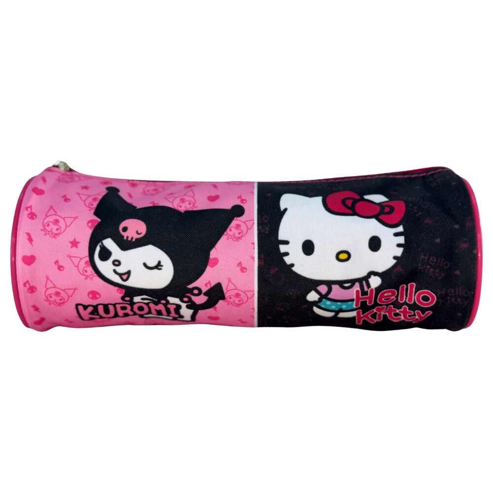 Estojo Kuromi &amp; Hello Kitty