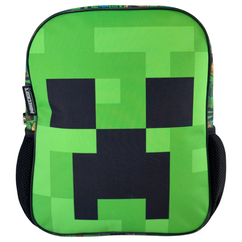 Mochila Pré-Escolar Face Minecraft 30cm