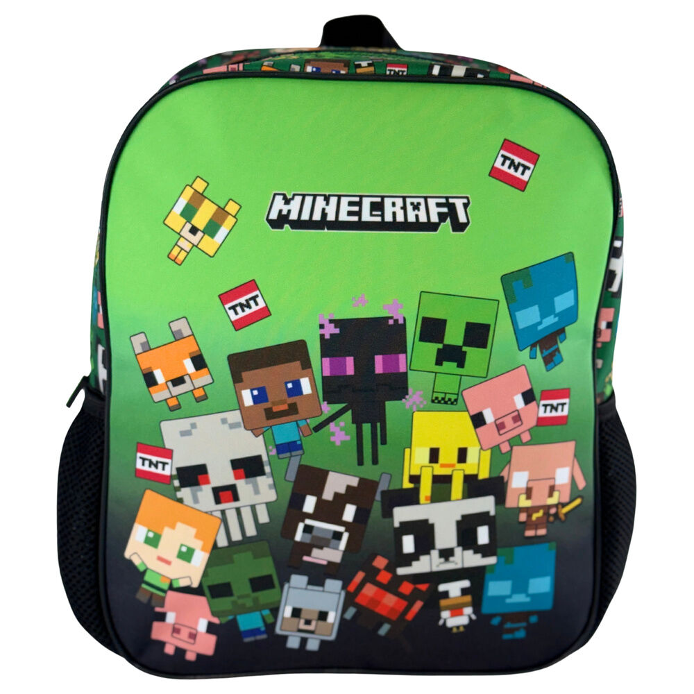 Mochila Pré-Escolar Characters Minecraft 30cm