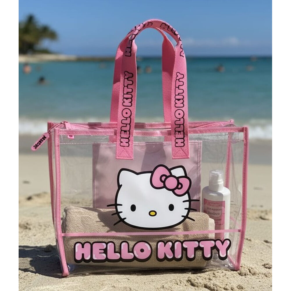 Bolsa de Praia Hello Kitty
