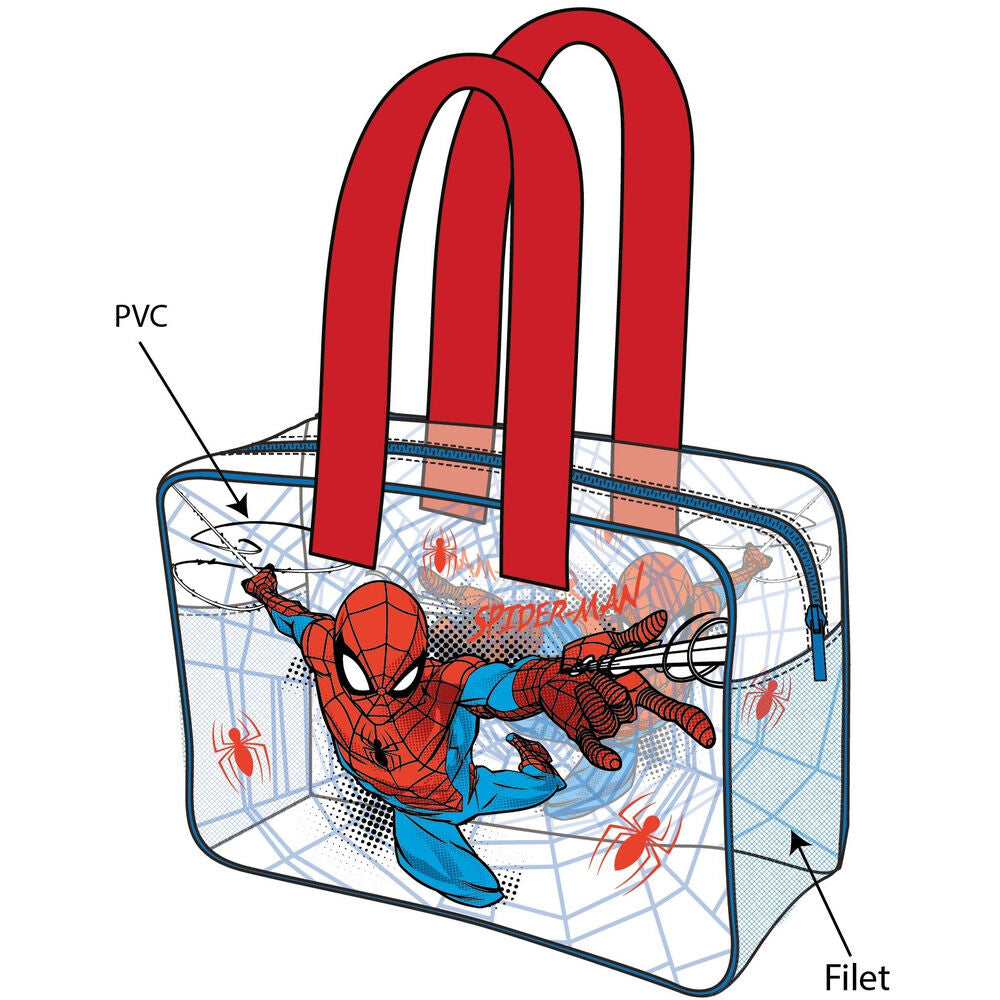 Bolsa de Praia Spiderman Marvel