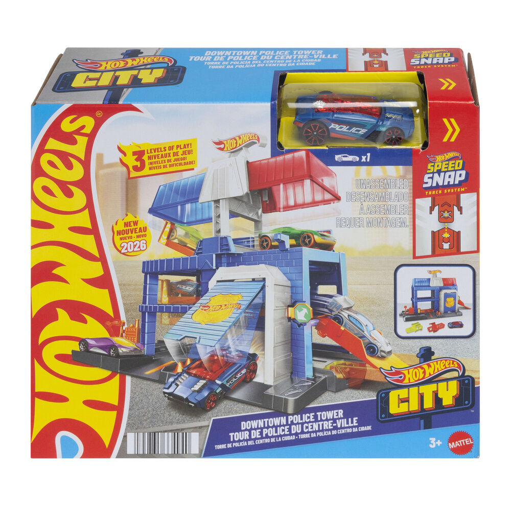 Estação Policia Hot Wheels City