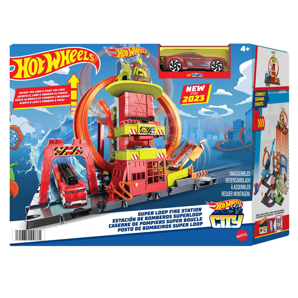 Estação de Bombeiros Hot Wheels City