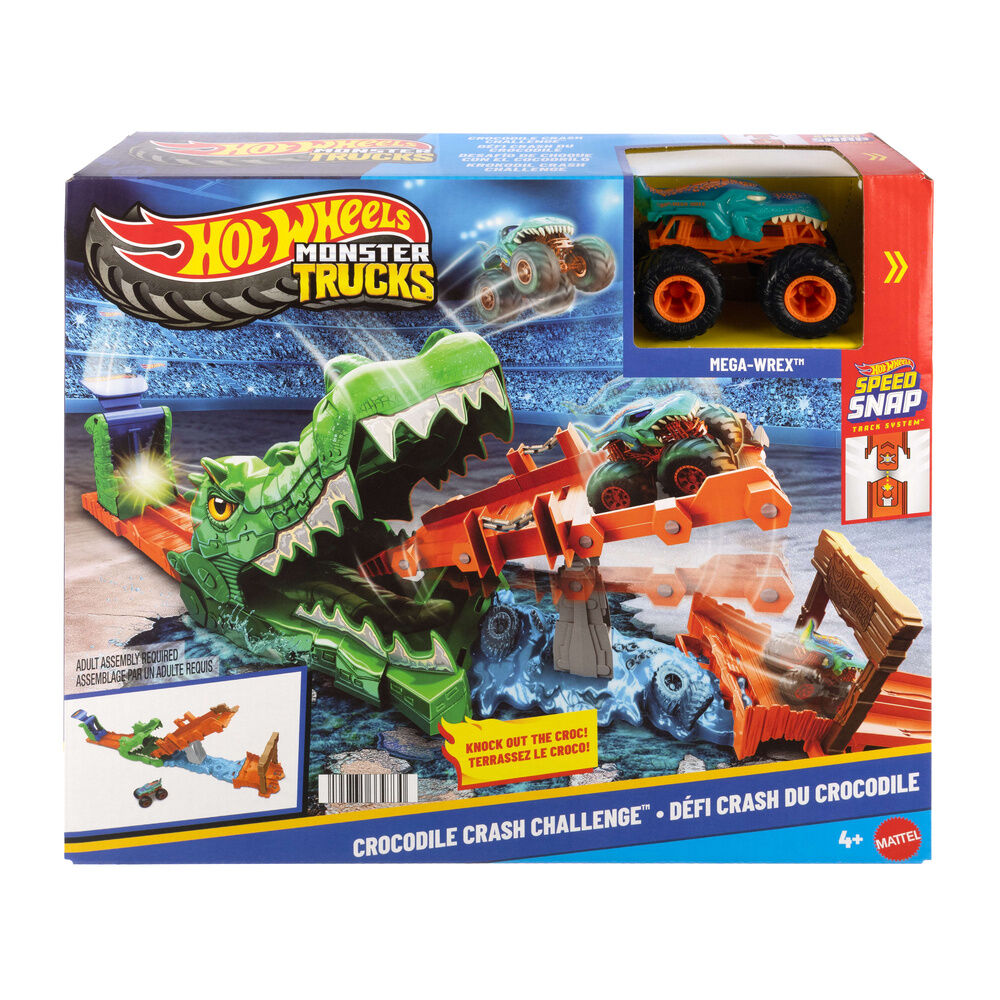 Cocodrile Crash Challenge Hot Wheels Monster Trucks