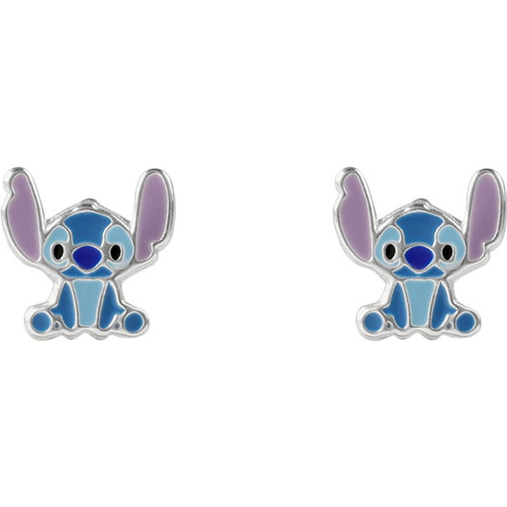Brincos Prata Stitch Disney