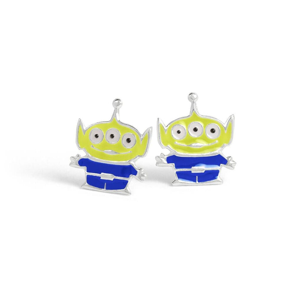 Brincos Alien Toy Story Disney Pixar Prata