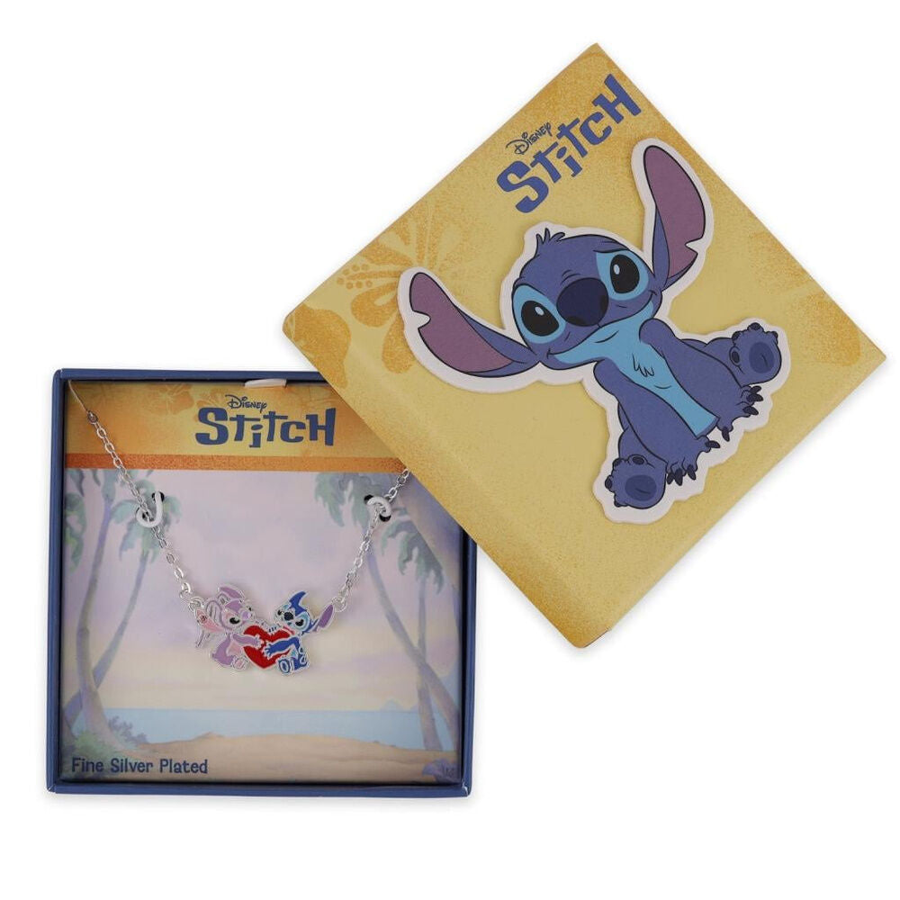Colar Angel &amp; Stitch Disney