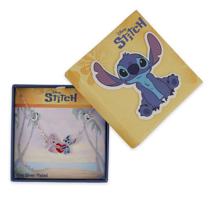 Colar Angel &amp; Stitch Disney