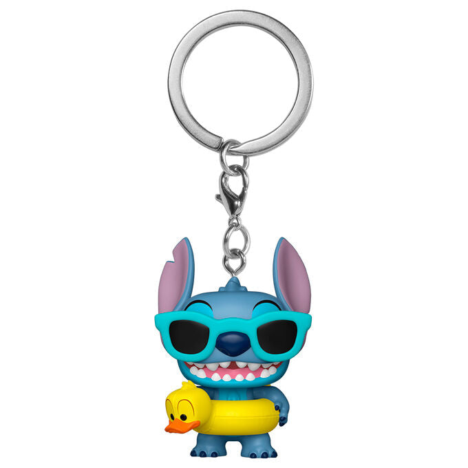 Porta-Chaves Funko Pocket POP Disney Lilo &amp; Stitch - Stitch in Tube