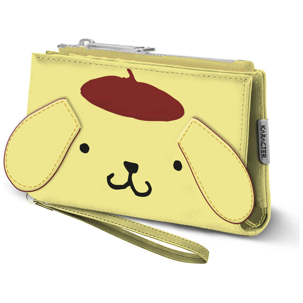 Carteira Pompompurin Hello Kitty