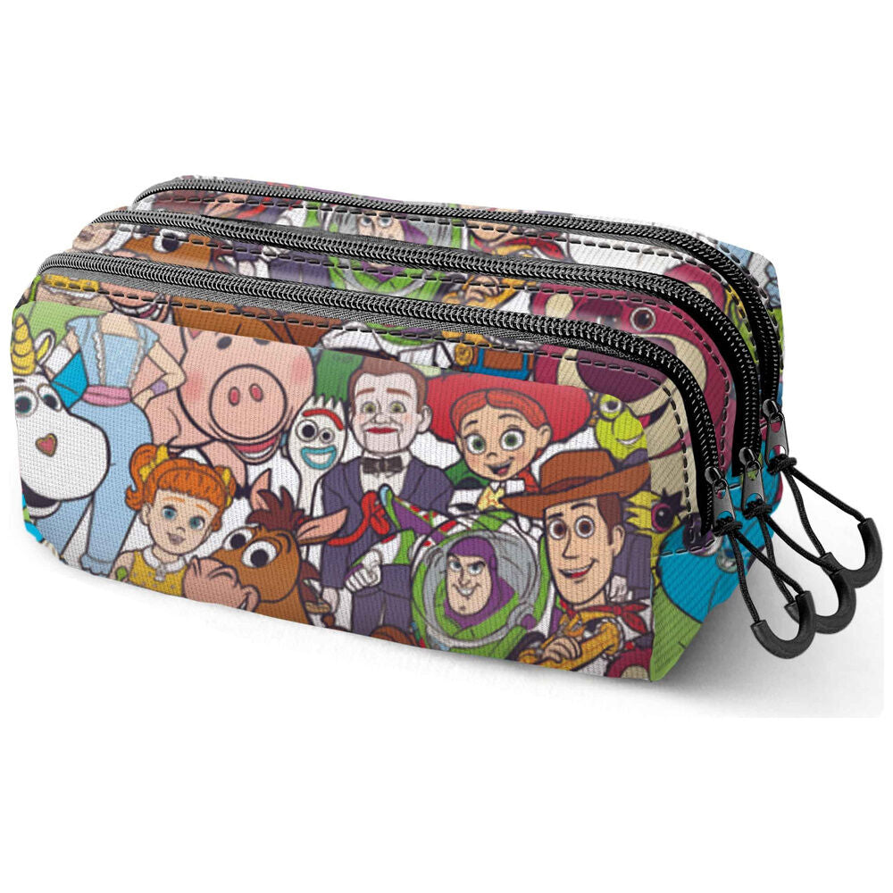 Estojo Triplo Team Toy Story Disney Pixar