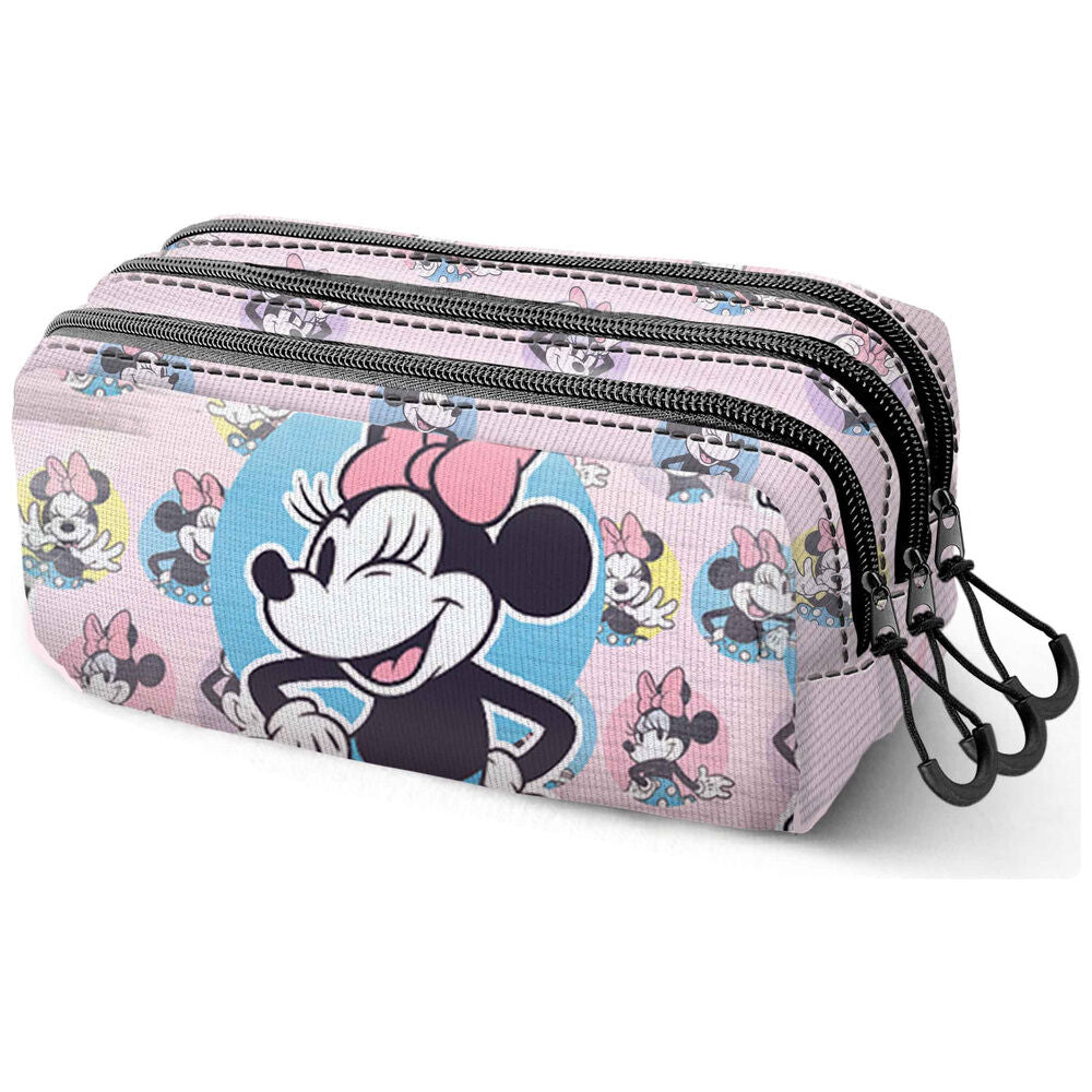 Estojo Triplo More Minnie Disney