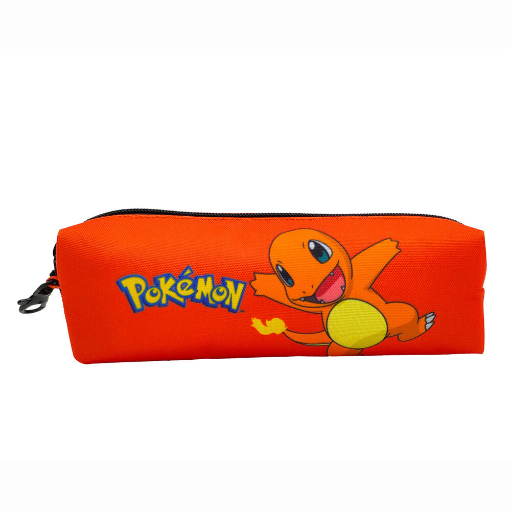 Conjunto de Mochila Escolar Trolley + Estojo + Lancheira Térmica Pokemon