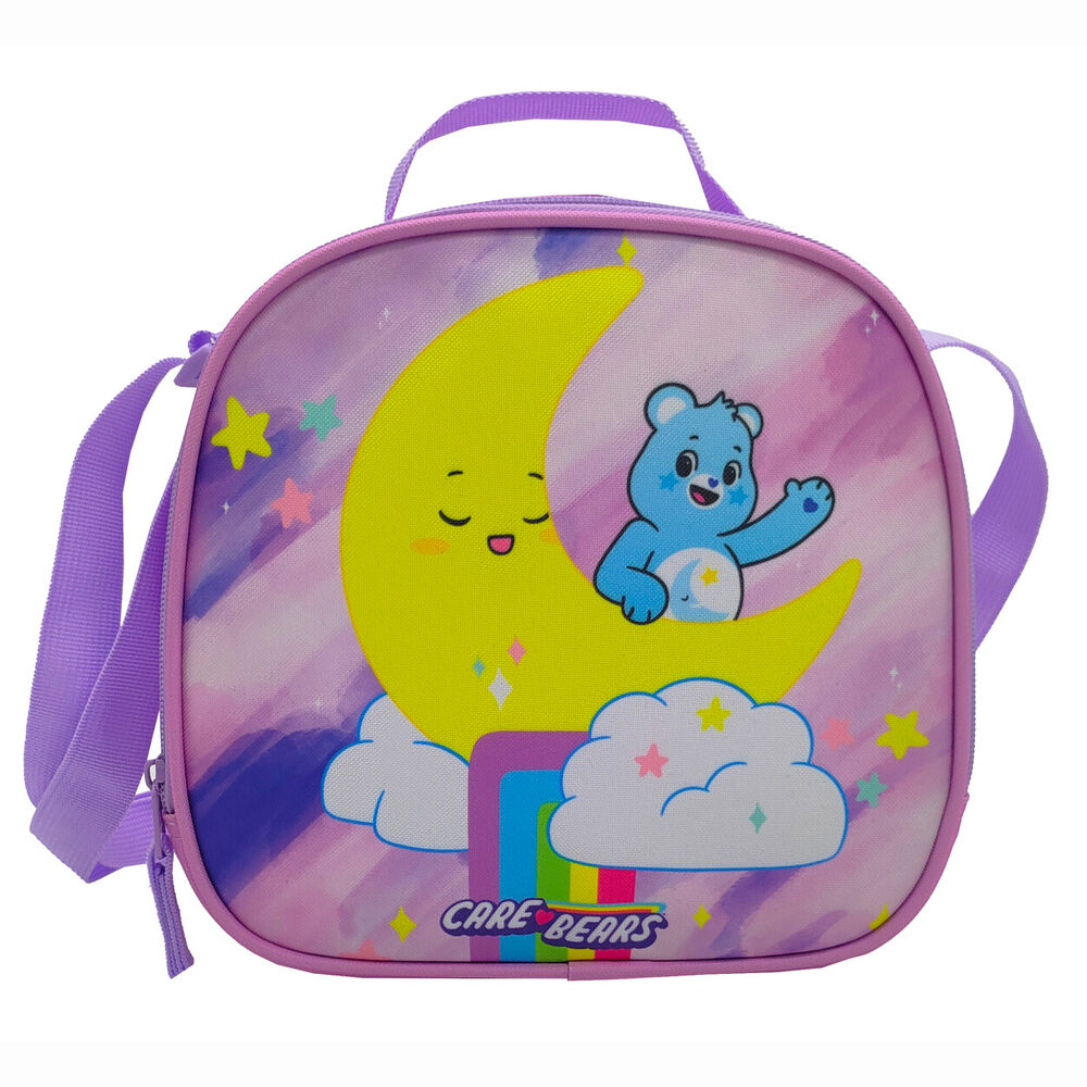 Conjunto de Mochila Escolar Trolley + Estojo + Lancheira Térmica Ursinhos Carinhosos