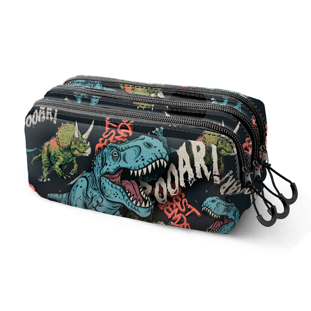 Estojo Triplo Dino PRO DG